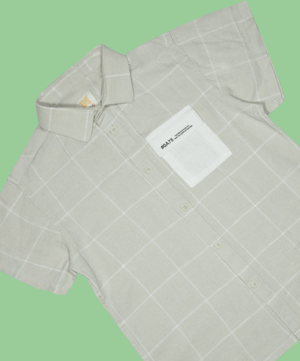 Boys Short Sleeve Shirt (3 Year-15/16 Years) (100261)